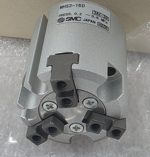 SMC Cylinder Part#MHS3-16D 3 Finger Double Action Pneumatic Gripper